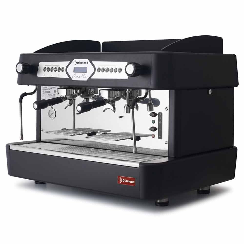 Koffiemachine 2 groepen, automatisch (met display) type: AROMA/2EB