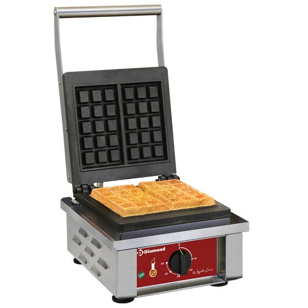 Elektrisch wafelijzer 2 platen "Brussel) Type: GB-3X5/N