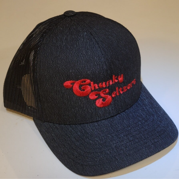 Chunky Hat - Black on Black