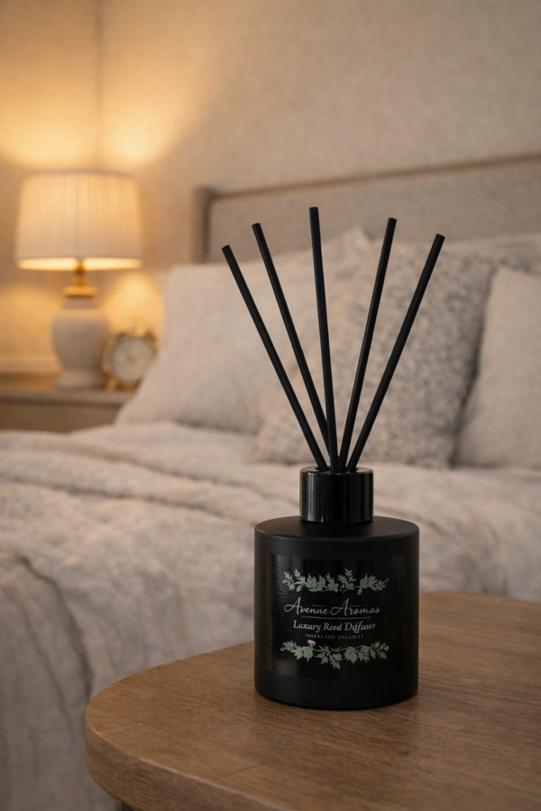 100ml Luxury Reed Diffuser (Black) Fresh and Fruity Fragrances