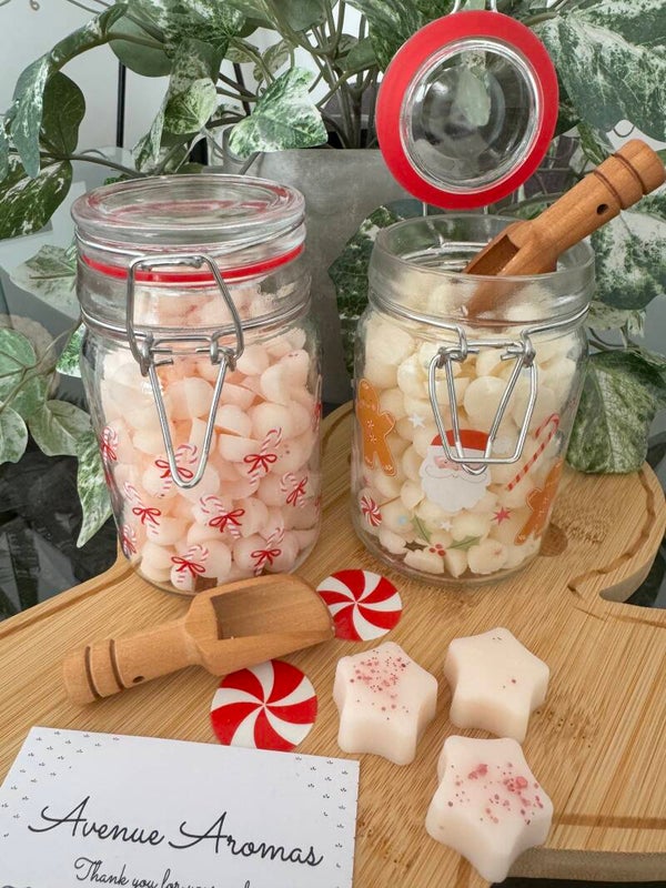 Christmas Wax Melt Scoopie Jars