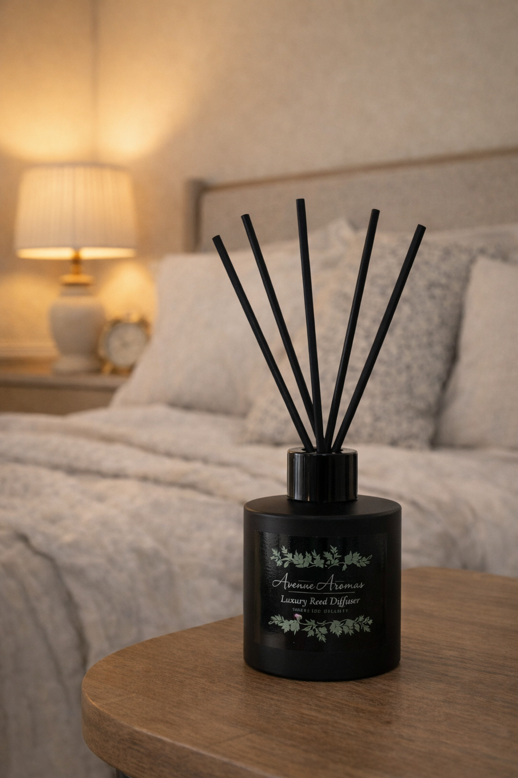 100ml Luxury Reed Diffuser (Black) Designer Inspired Fragrance