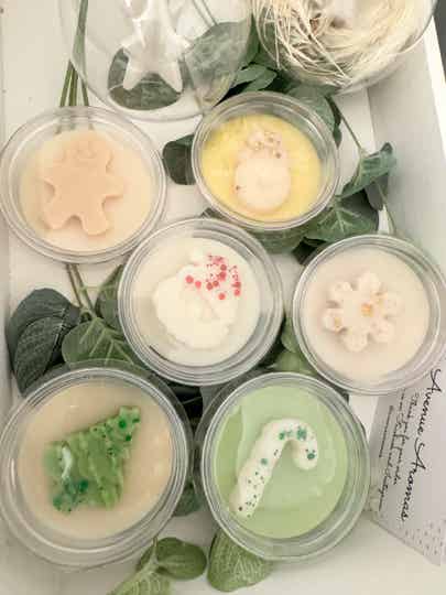 Christmas Wax Melt Deli Pots