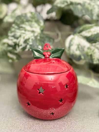 Christmas Bauble Wax Burner