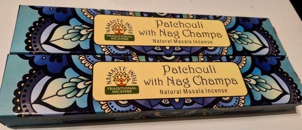 Patchouli with Nag Champa Incense (Pack Of 2)