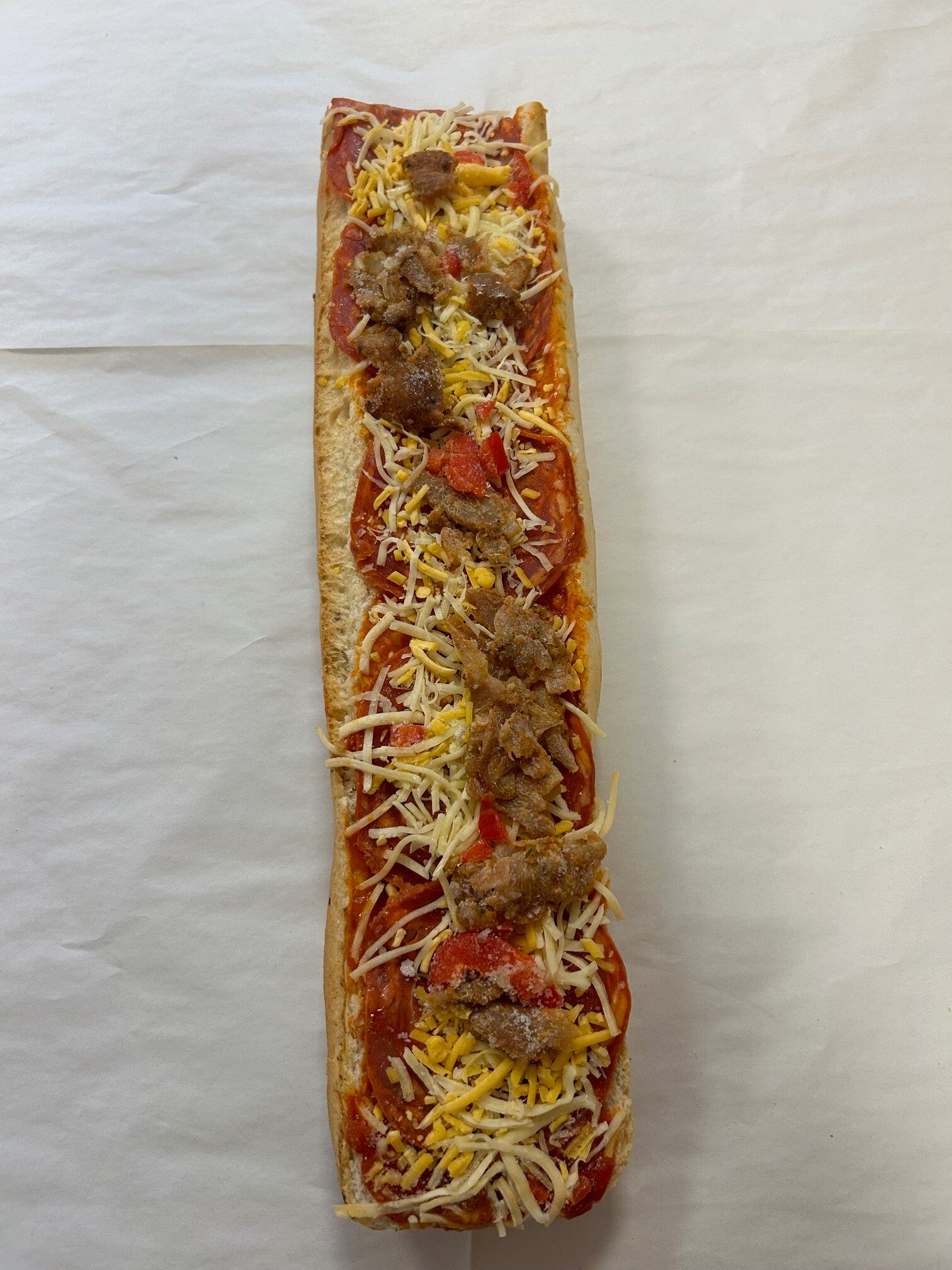 Zapiekanka z kurczakiem i chorizo