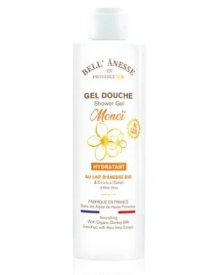Gel douche 250ml au lait d'ânesse Monoï