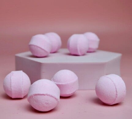 Mini boules de bain Cerise