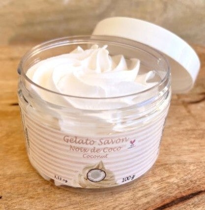 Savon chantilly 100gr Noix de coco