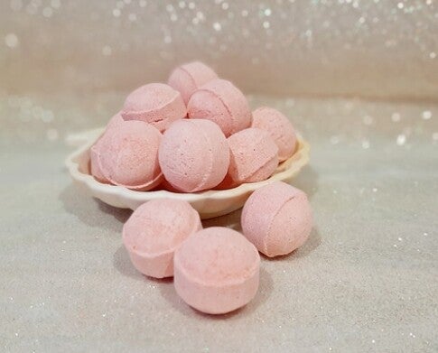 Mini boules de bain Rose