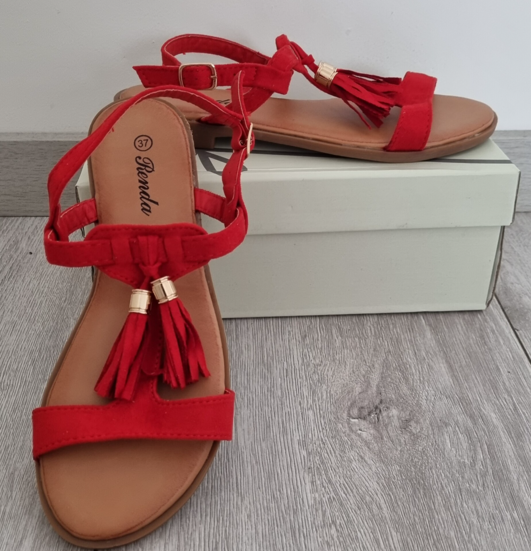 Slipper met franje (verschillende kleuren)