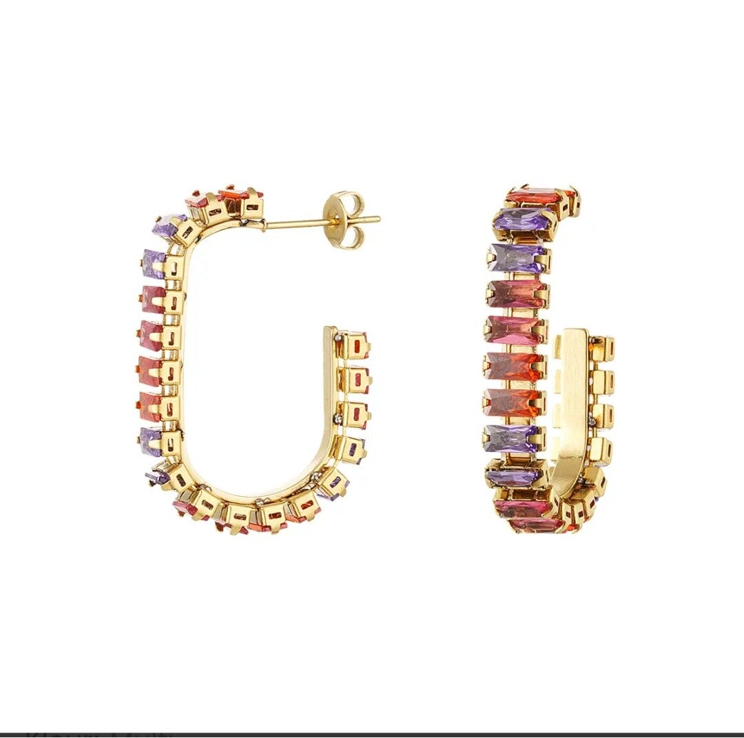 Oorbellen Zirkonia Party