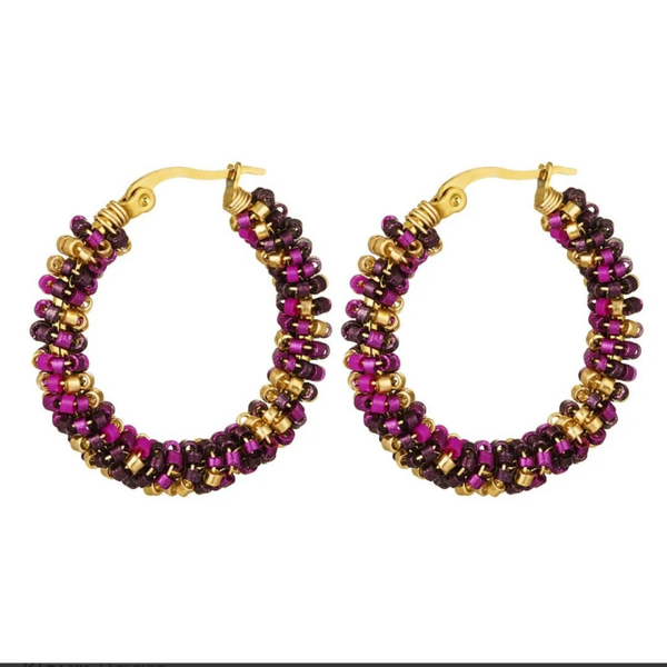 Oorbellen Kralentwist