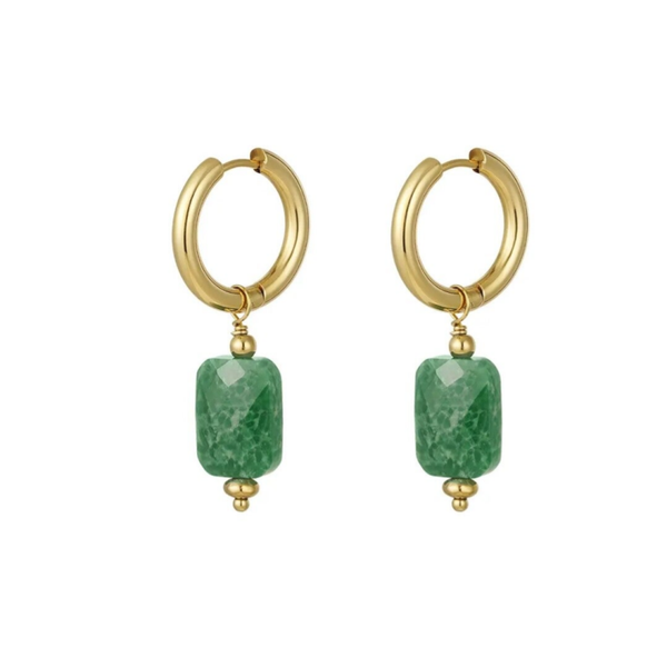 Oorbellen Rechthoekig