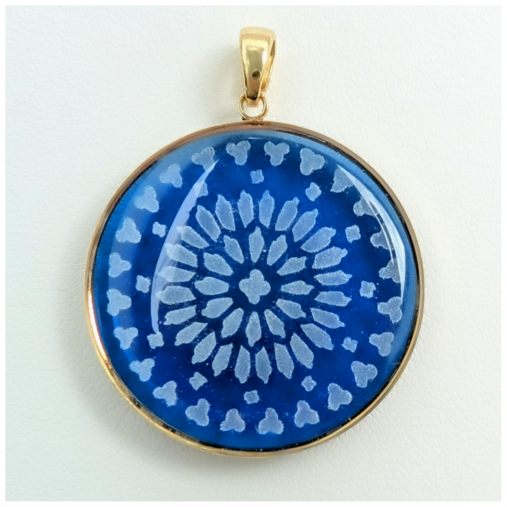 🔹Médaillon "Ma Dame" modèle doré (21.8mm)