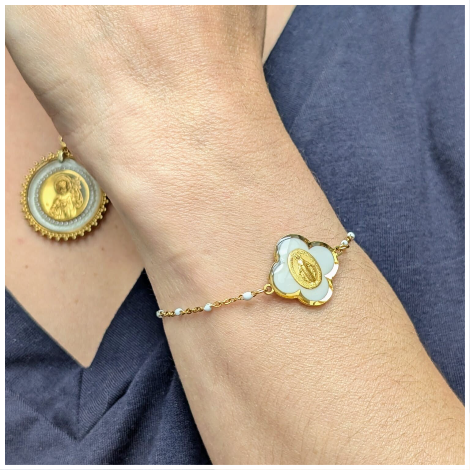 🔹Bracelet "Reine de la Paix"