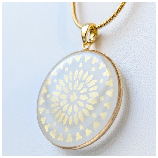 🔹Médaillon "Ma Dame" modèle doré (27.8mm)