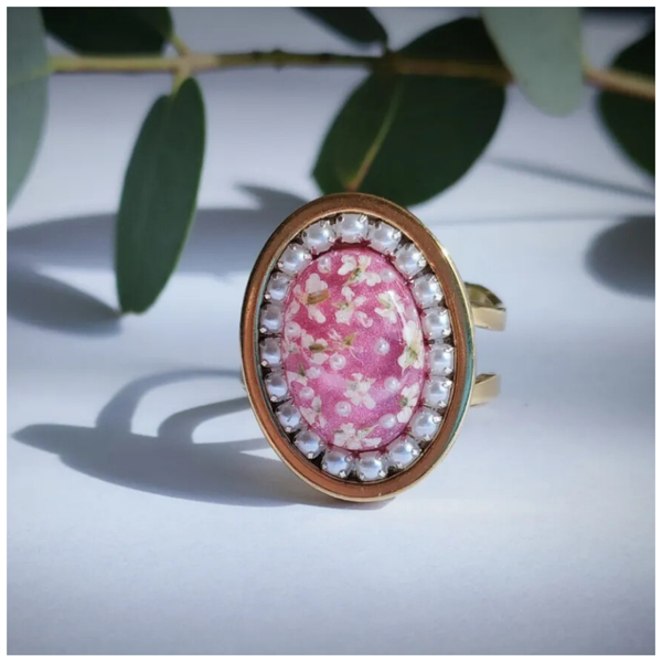 🔹Bague "Marie Rose"