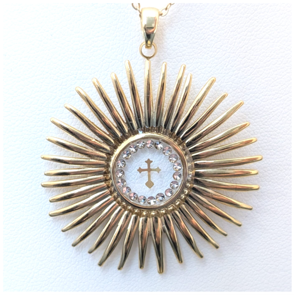 🔹RAYON D'OR - Croix lumineuse