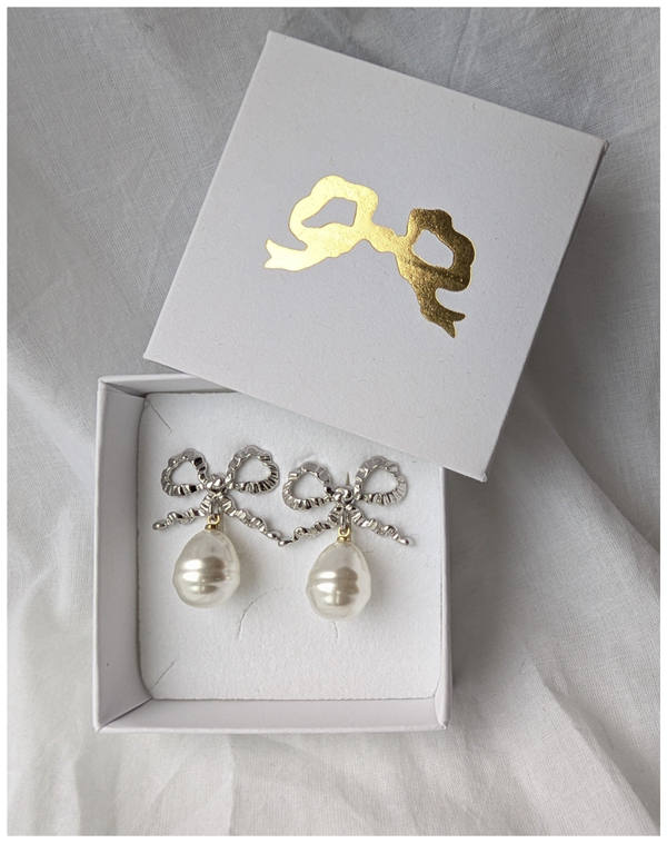 🔹"Petit Trianon" (argent & perle)