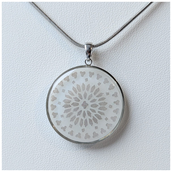 🔹Médaillon "Ma Dame" modèle argent (27.8mm)