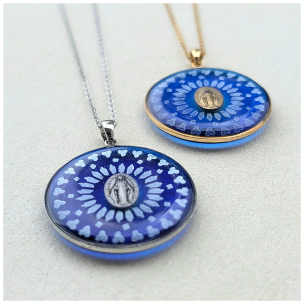 🔹 Porte du Ciel Médaille Miraculeuse et rosace