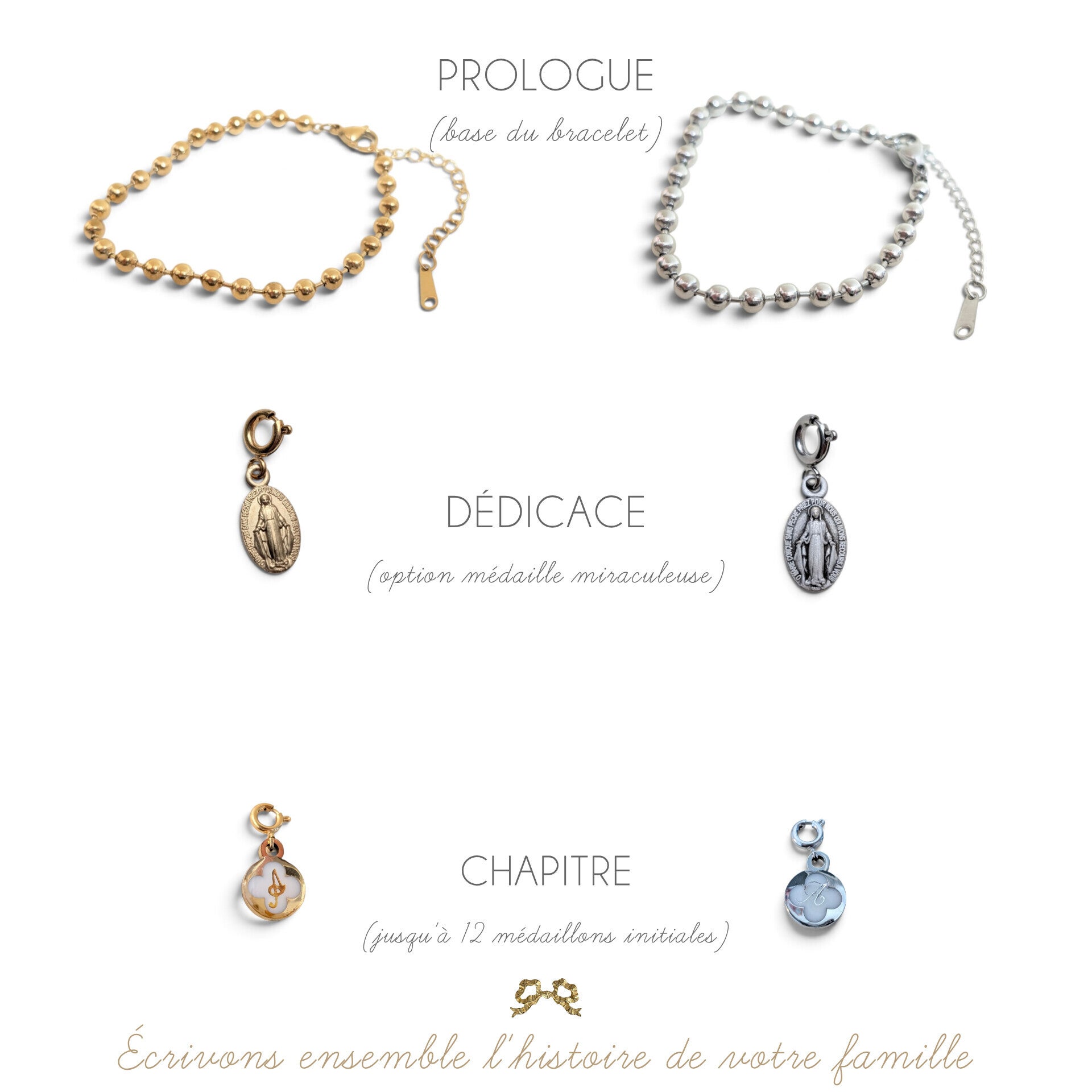 🔹BRACELET ÉVOLUTIF "AU FIL DU TEMPS"