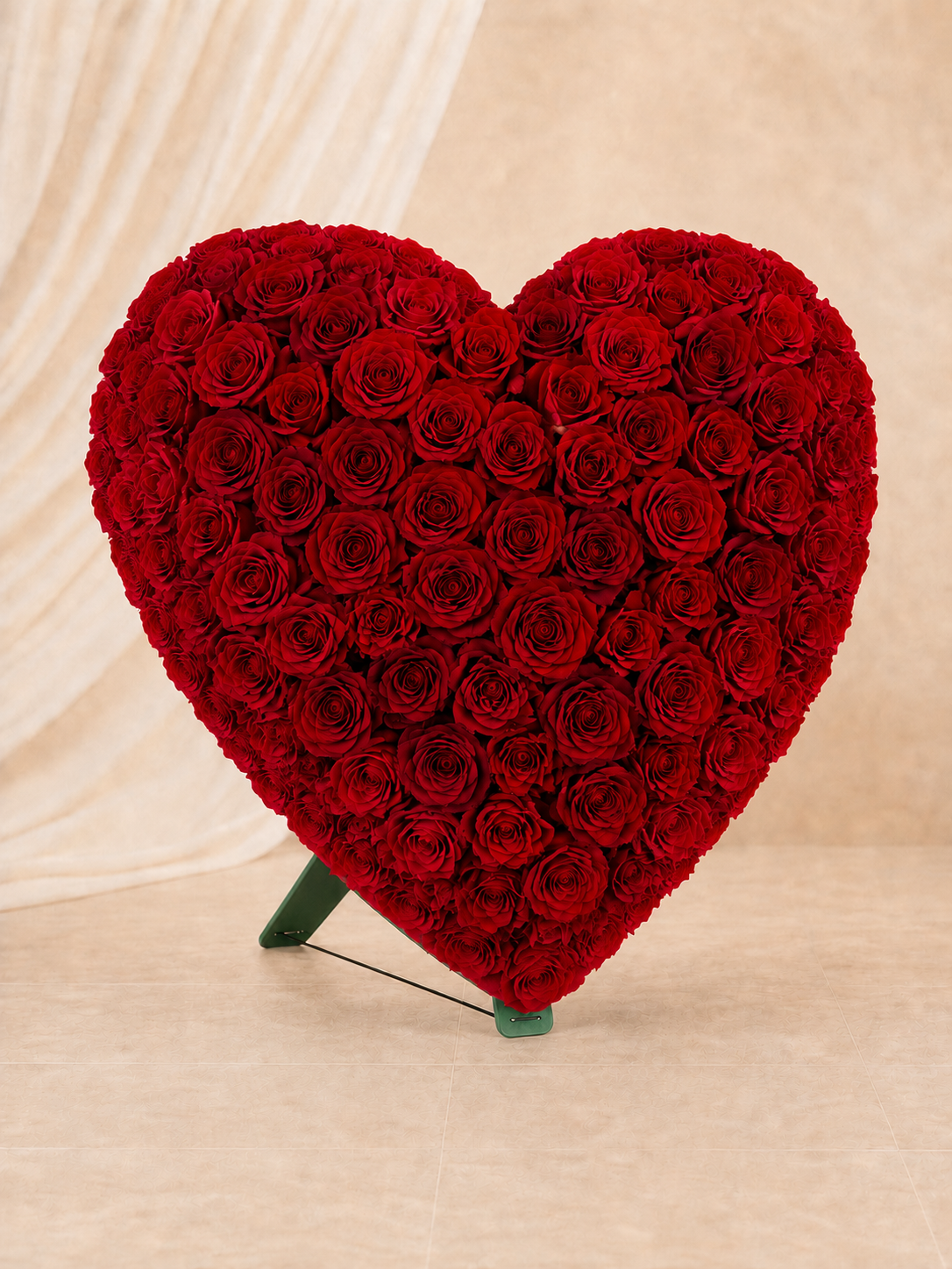 Herz mit roten Rosen - Herz 1