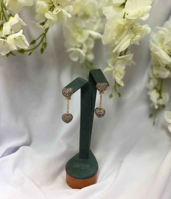 Black Diamond Earrings