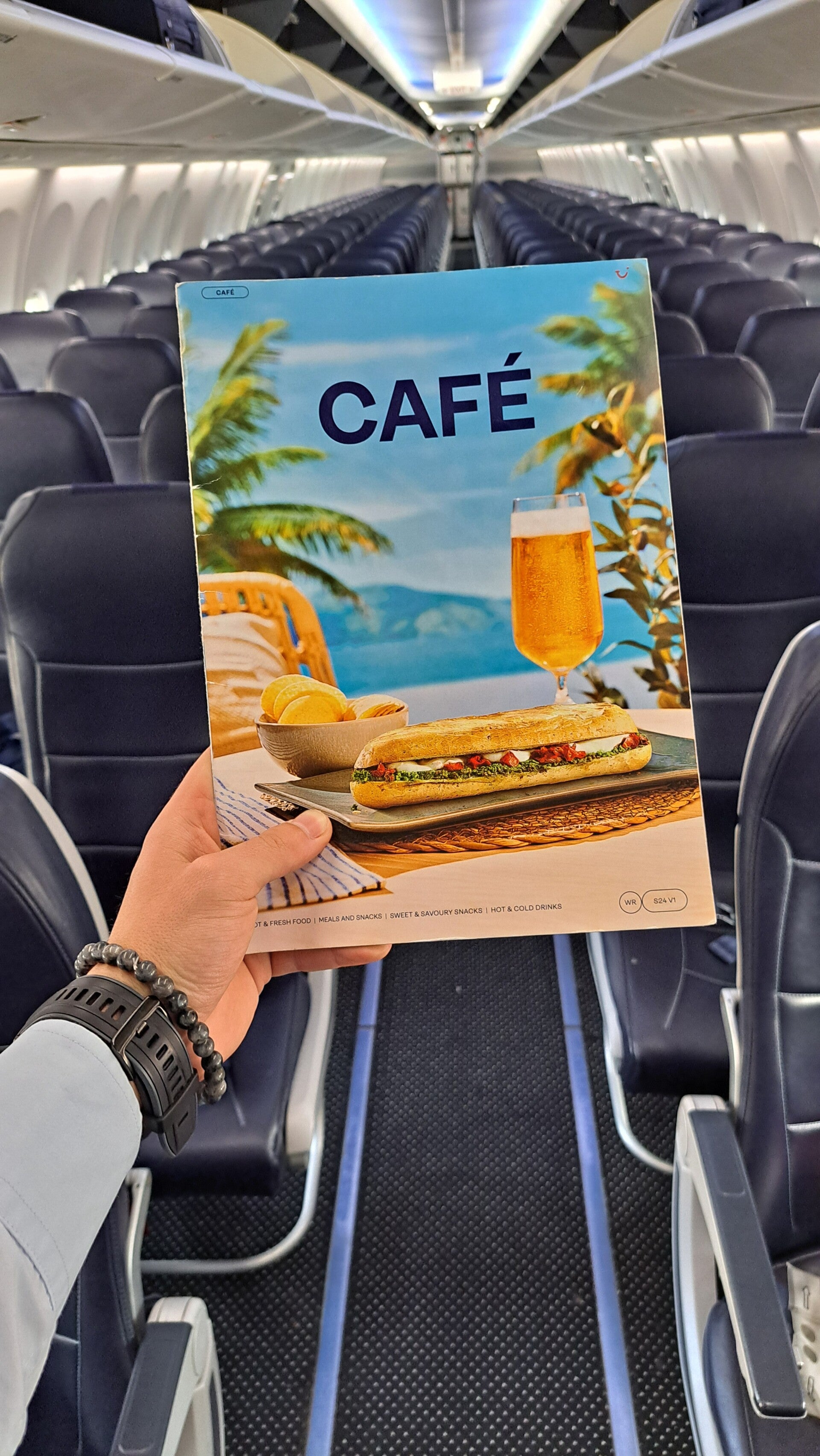 Eten tijdens de vlucht