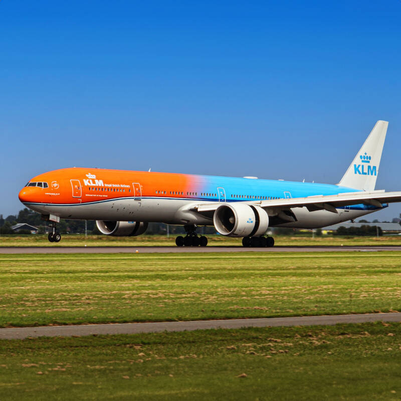 KLM pride livery