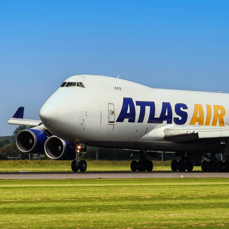 Atlas Air 747 cargo