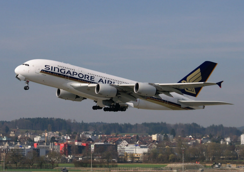 A380-800 maximum take off weight