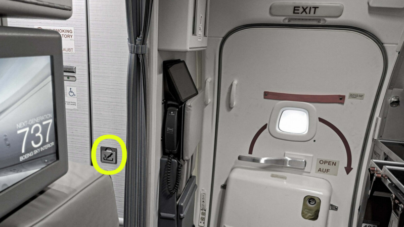 Ashtrays in airplanes