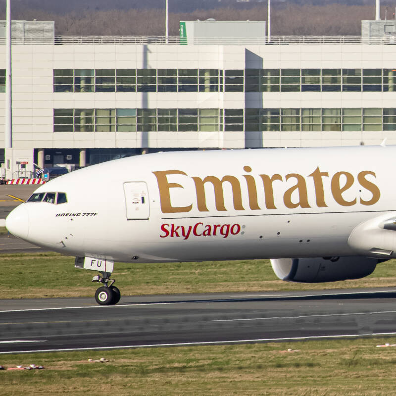 Emirates Sky Cargo aircraft
