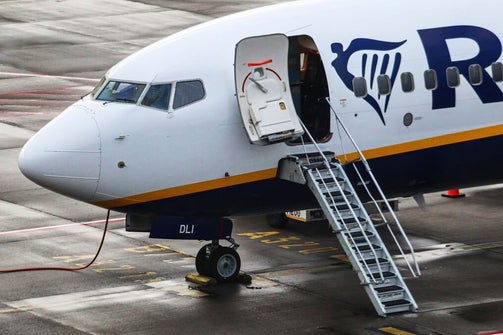 Ryanair built in stairs
