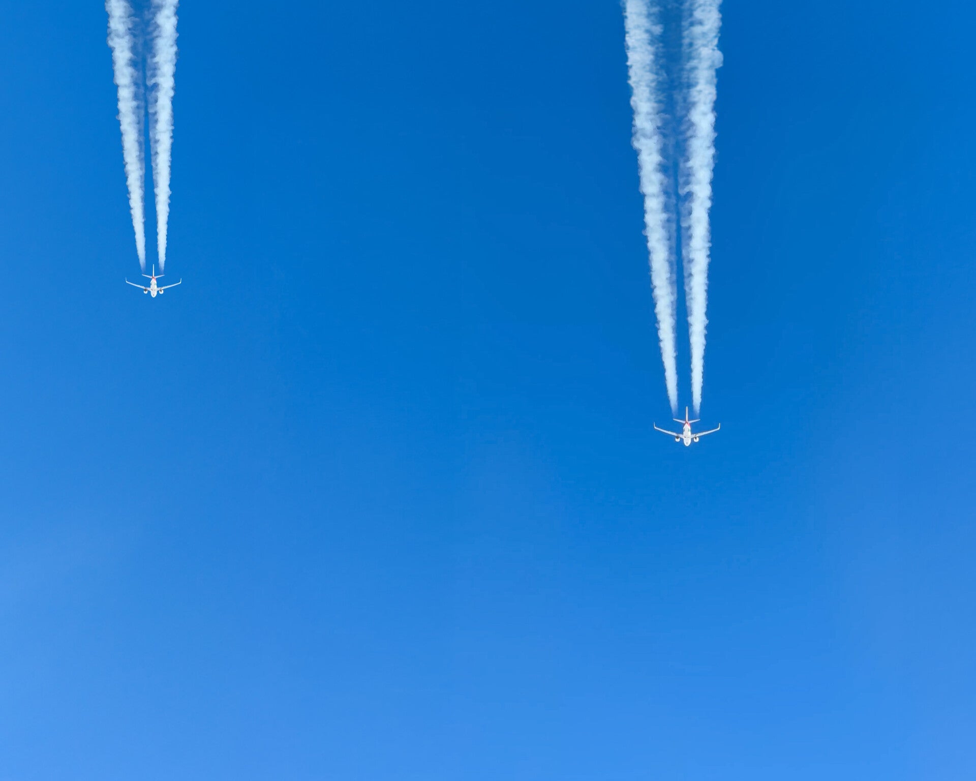 kerosine dumpen in de lucht