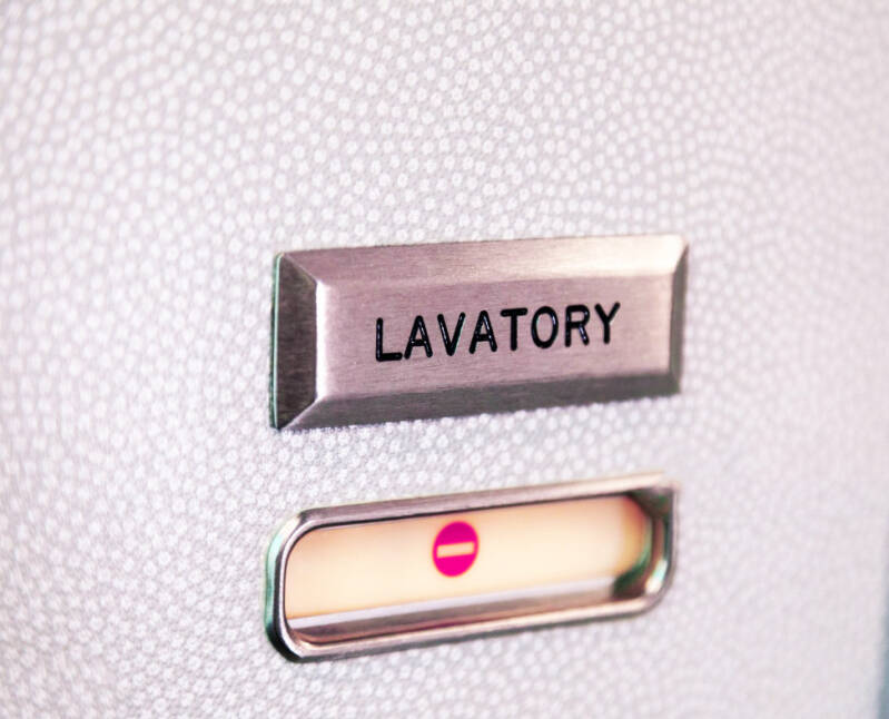 Plane lavatory