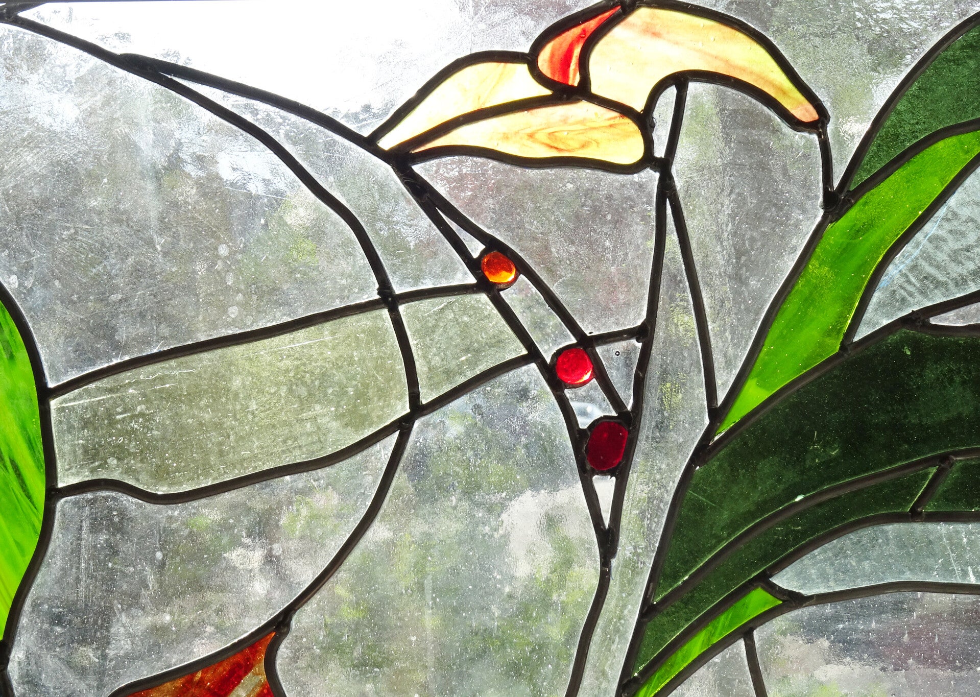 © zwaluw glas in lood