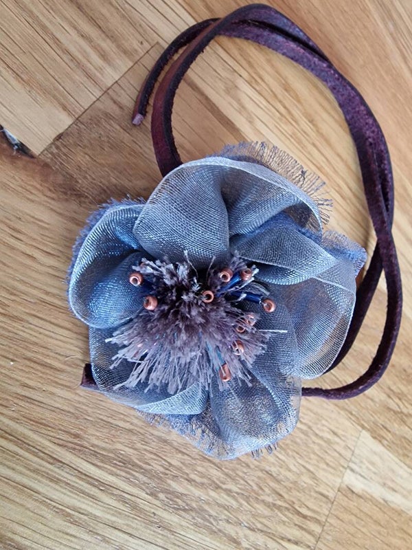 Fleur tons de gris