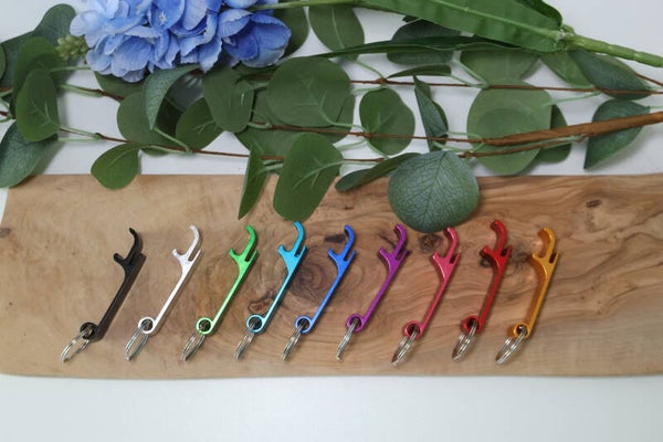 Flesopener gekleurd aluminium