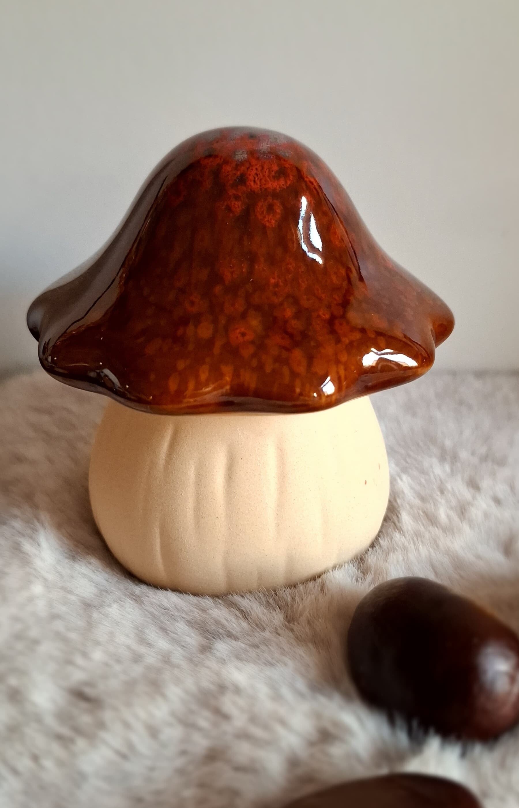 Paddenstoel beeldje (rood)