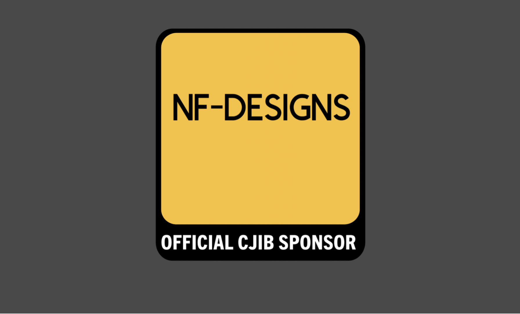 OFFICIAL CJIB SPONSOR op Scooter/Brommer kenteken