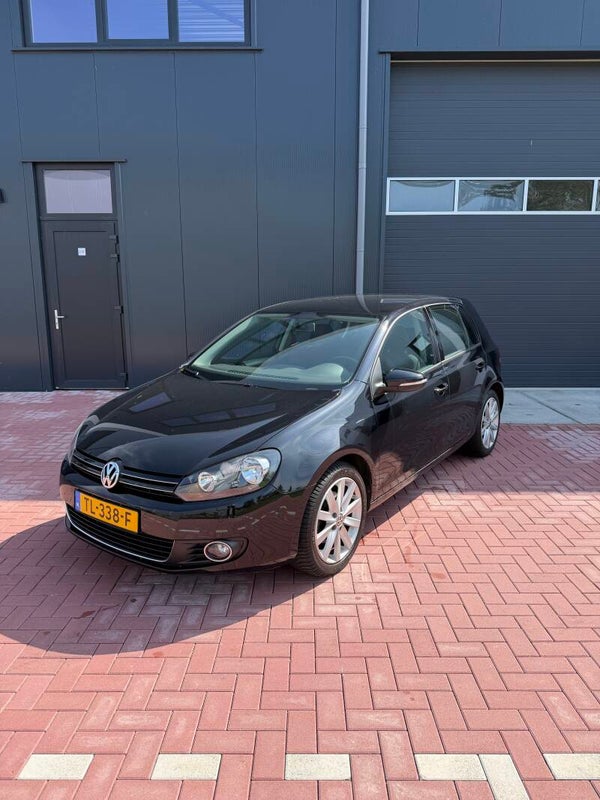 Volkswagen Golf 1.4 TSI 90KW DSG 2009 Zwart