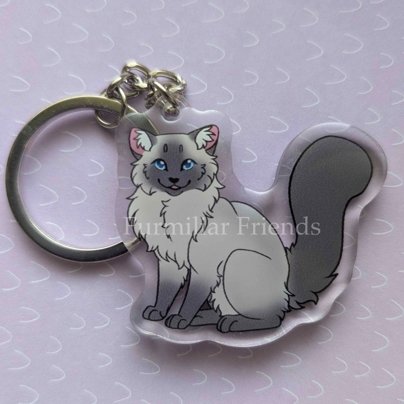 Ragdoll zittend - Blue serie