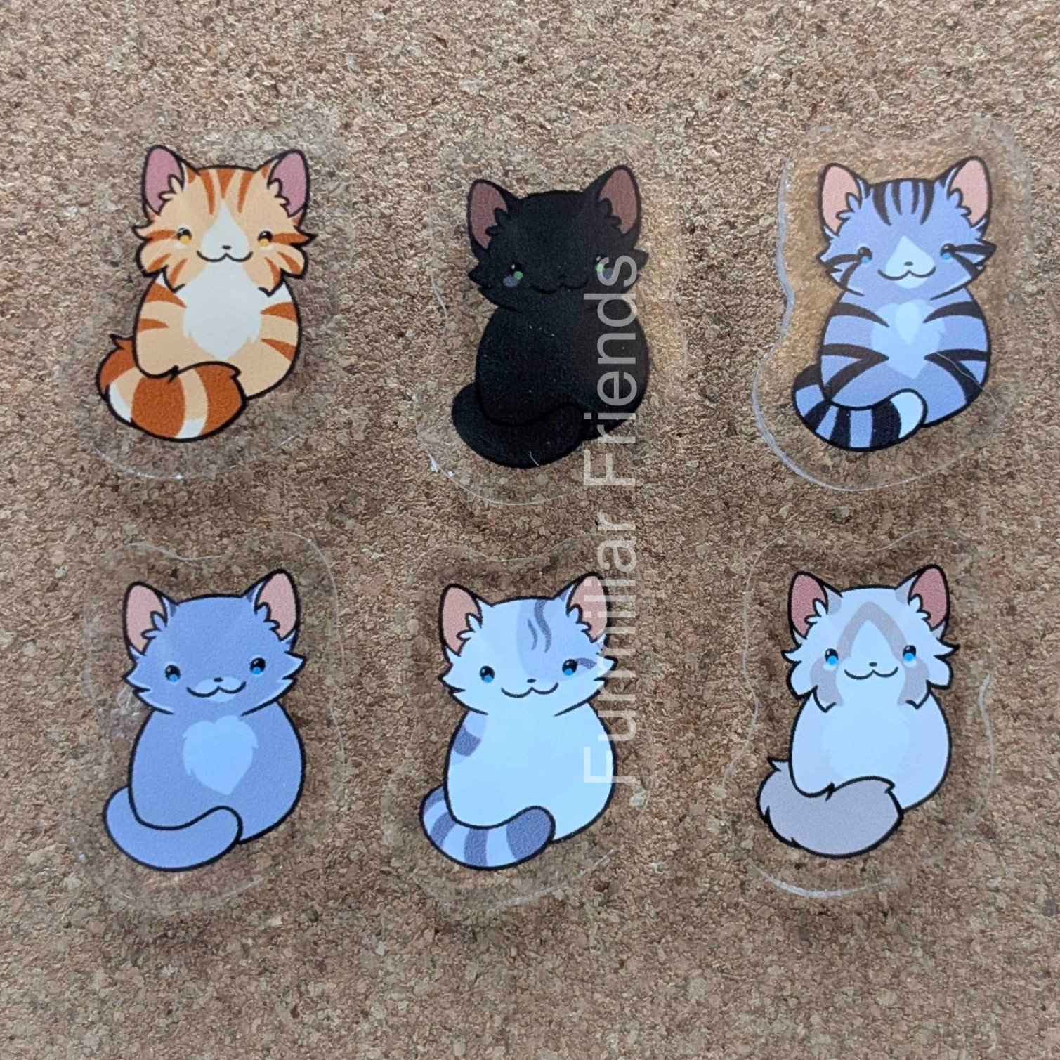 Katten pins - Serie 4