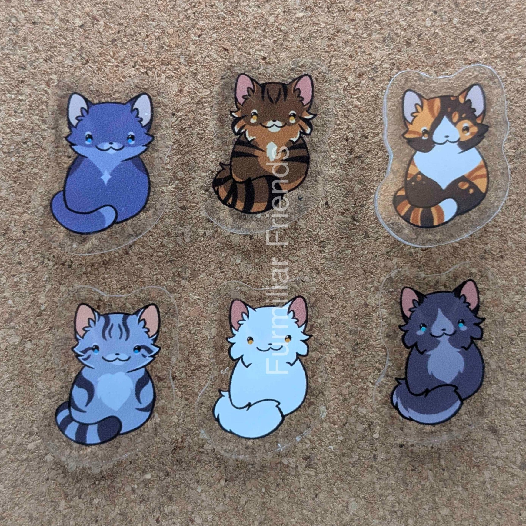 Katten pins - Serie 2
