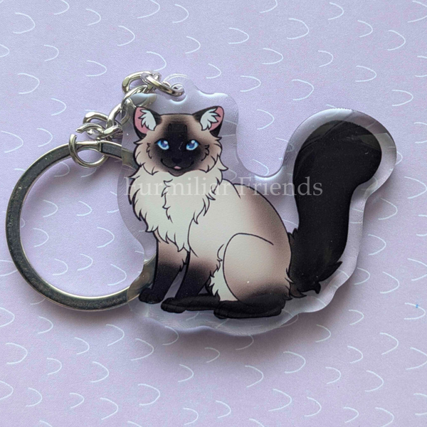 Ragdoll zittend - Seal serie