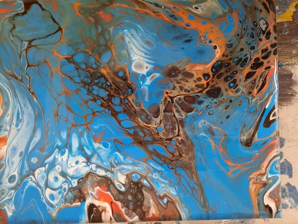 Blue Orange Flip