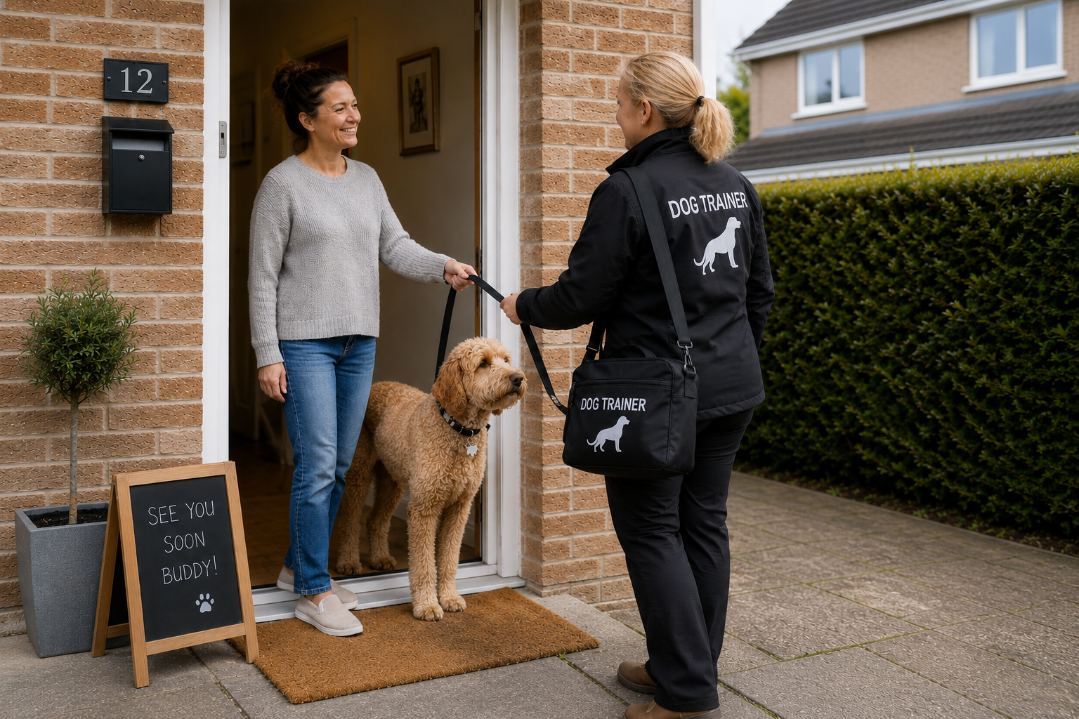 Take & Train handover/Jo's Pet Services